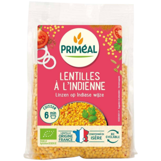 Primeal Primeal Lentejas estilo indio bio 300 gramos