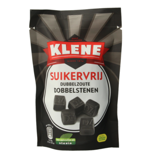 Klene Dés de réglisse double sel sans sucre sachet 110 g