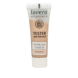 Lavera Lavera Hyaluron Liquid Foundation Cool Ivory 02 Tester 1 Tester