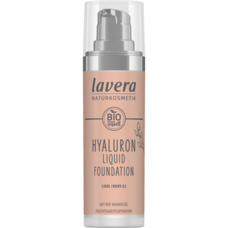 Lavera Base de maquillaje líquida Hyaluron cool ivory 02 bio 30 mililitros