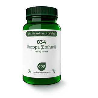 AOV 834 Bacopa (brahmi) 150mg 60 Cápsulas vegetarianas