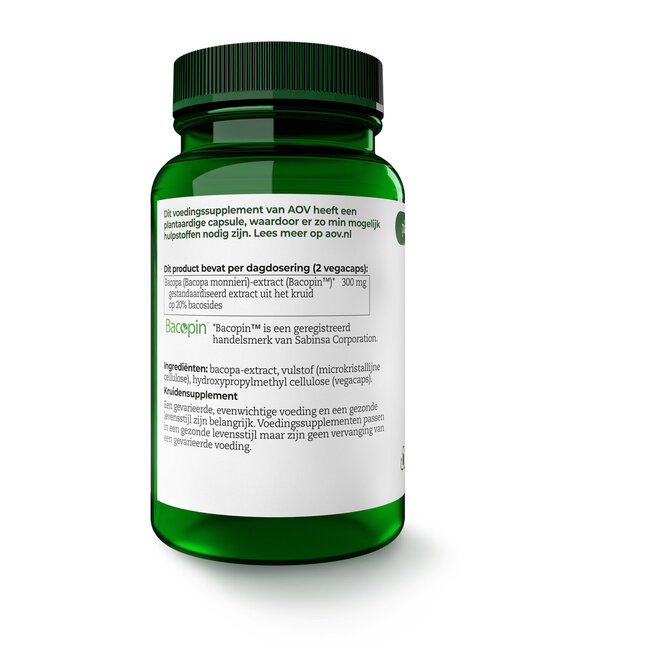 834 Bacopa (brahmi) 150mg 60 Cápsulas vegetarianas