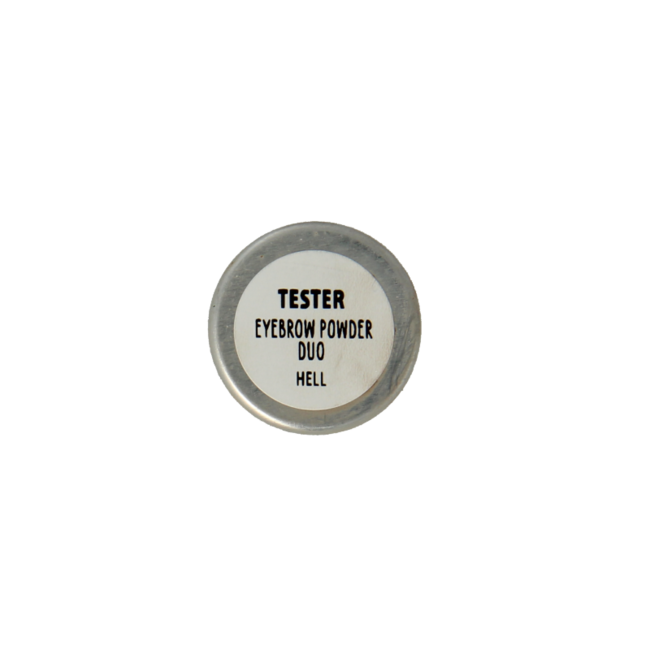 Lavera Eyebrow powder duo light organic tester 1 Tester