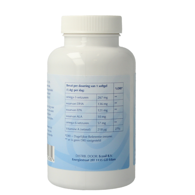 Eczoil Pijlstaartrogolie 60 Kapseln
