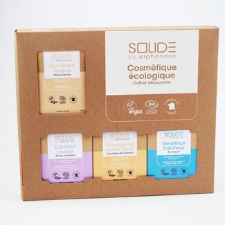 Alphanova Solide Alphanova Solide Giftbox barras cero agua piel seca 1 unidad