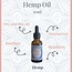 Olio di Canapa Biologico Naturale La Fare 1789, 30 Millilitri