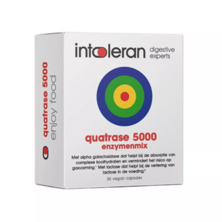 Intoleran Intoleran Quatrase 5.000 36 Vegetarische capsules