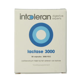 Intoleran Intoleran Lactase 3000 50 Cápsulas