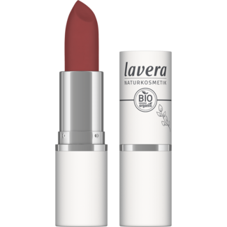 Lavera Barra de labios velvet matt rojo intenso 04 bio 4,5 gramos