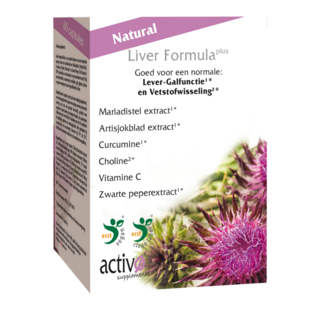 Activo Liver formula plus 60 Cápsulas vegetarianas
