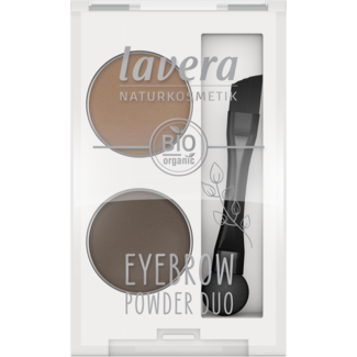 Lavera Lavera Dúo de polvos para cejas 1 unidad