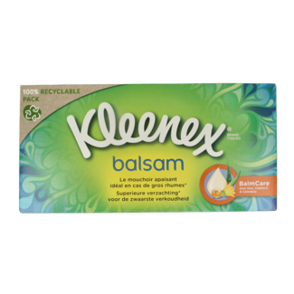 Kleenex Fazzoletti Balsam in Scatola, 64 Pezzi