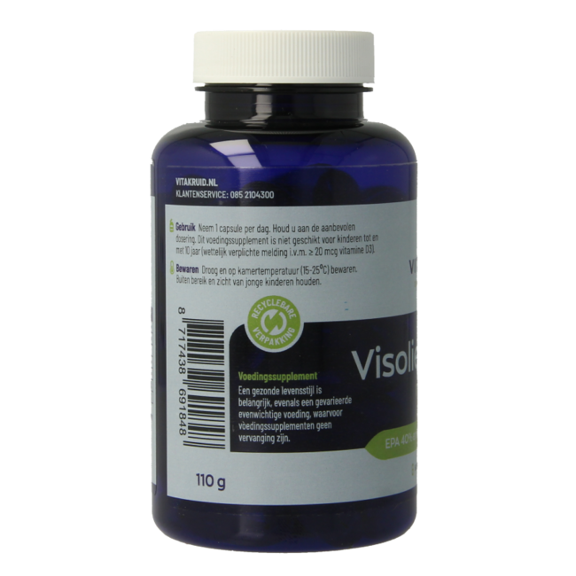 Fischöl 1400 TG Triglyceride mit D3 60 Softgels
