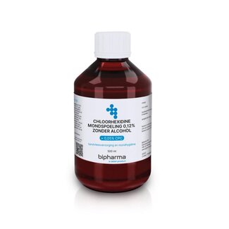 Bipharma Chlorhexidine mouthwash 0.12% 500 Millilitres