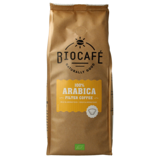 Biocafe Arabica mielona bio 500 Gramów