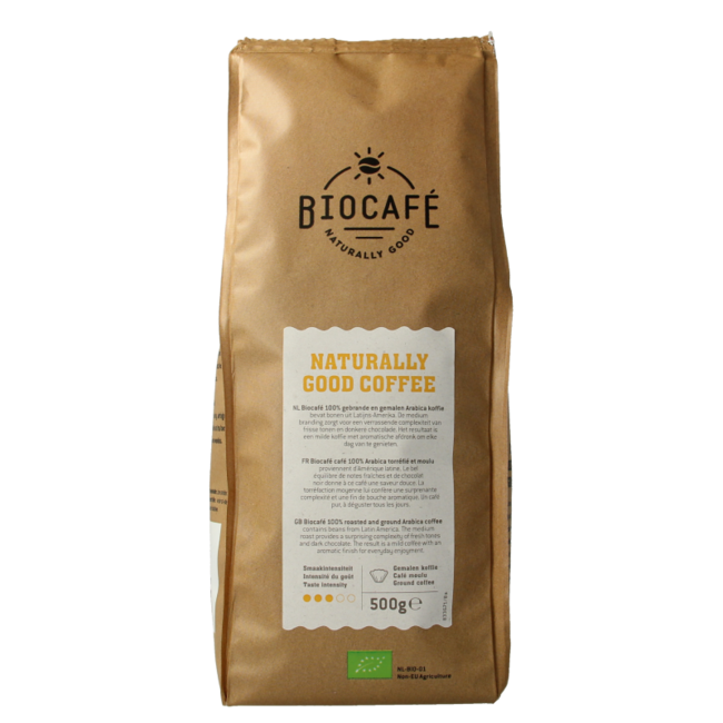 Organic ground Arabica 500g