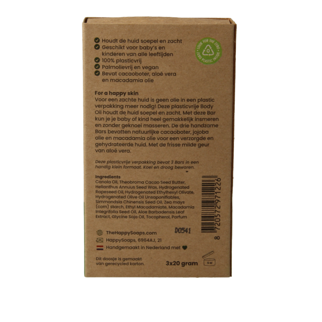 Olio solido corpo per neonati e bambini "Aloe You Very Much" 60 grammi