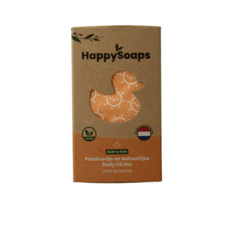 Happysoaps Barre d'huile corporelle pour bébé et enfant Little Sunshine 60 grammes