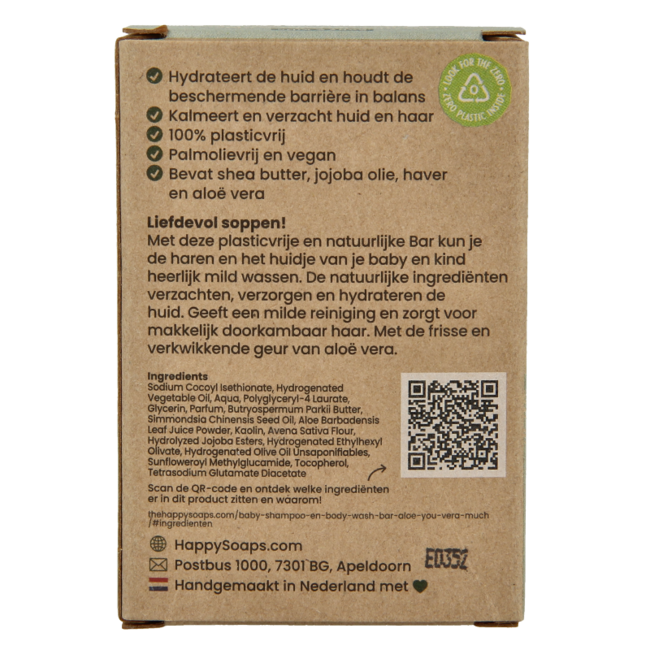 Baby shampoo & body wash aloe you very much 80 Gram