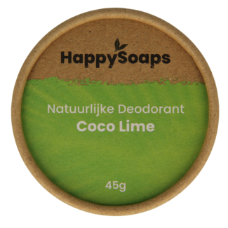 Happysoaps Deodorant Kokos und Limette 45 Gramm