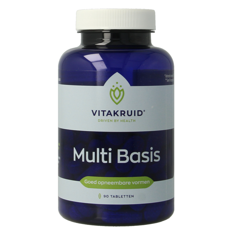 Vitakruid Multi Basis: Multivitaminico con forme naturali