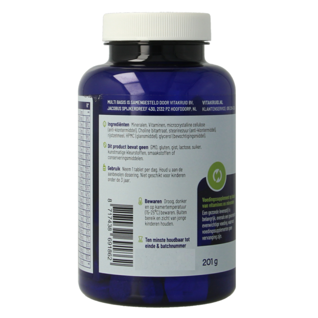 Multi Basis met natuurlijke vormen 90 Tabletten