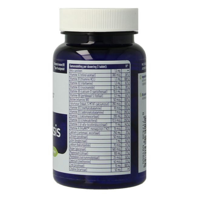 Multi Basis met natuurlijke vormen 30 Tabletten