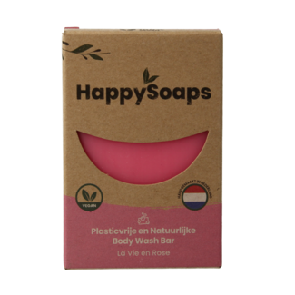 Happysoaps La Vie En Rose Body Bar 100 Gram