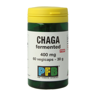 SNP SNP Chaga fermentado 400 mg puro 60 cápsulas vegetales