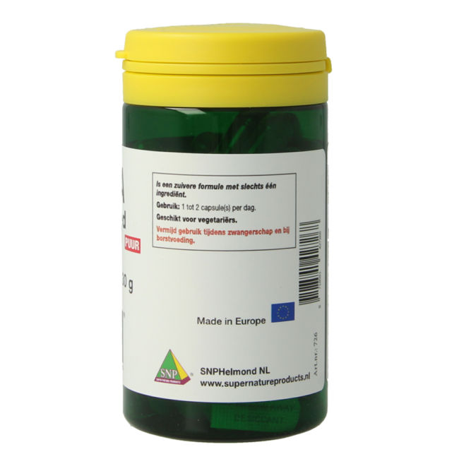 SNP Chaga fermented 400 mg puur 60 Vegetarische capsules