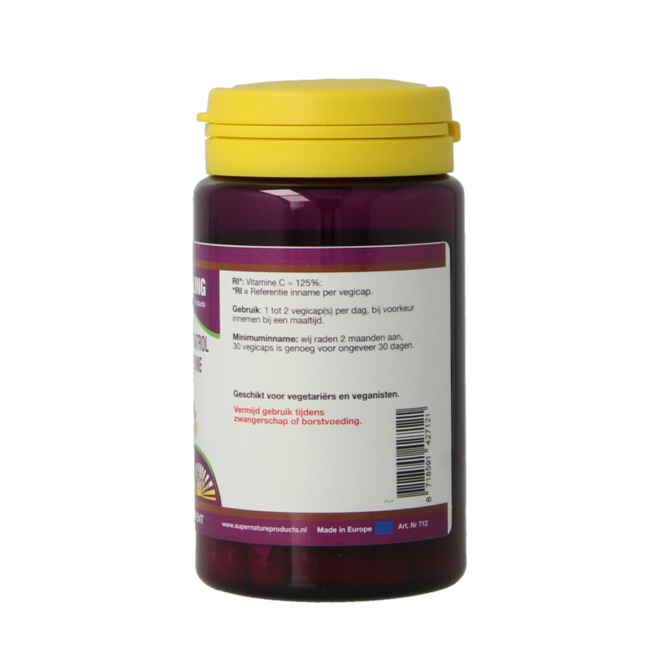 Vit B3 Resveratrol vitamina C bioperina 30,00 cápsulas vegetarianas