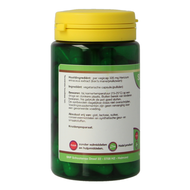 Lion's Mane Pure 60 Vegetarian Capsules