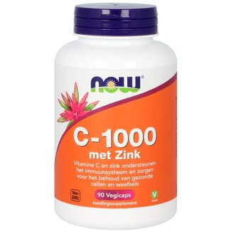 NOW C-1000 con Zinc 90 cápsulas vegetales