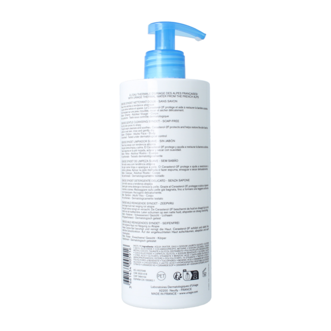 Uriage Xemose Syndet Reinigungscreme 500 Milliliter