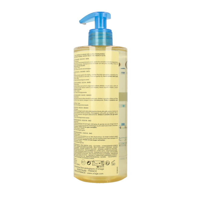 Uriage Xemose soothing cleansing oil 500 Millilitres