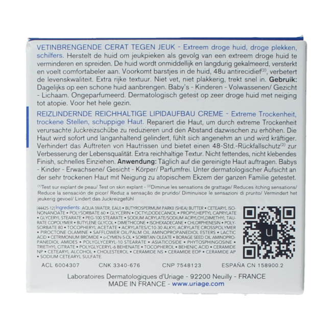 Uriage Xemose Cerat 200 Milliliter