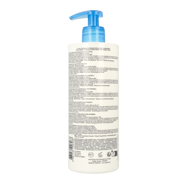 Uriage Xemose soothing anti-itch oleo-balm 500 Millilitres