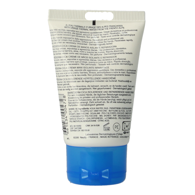 Uriage Bariederm hand cream 50 Millilitre