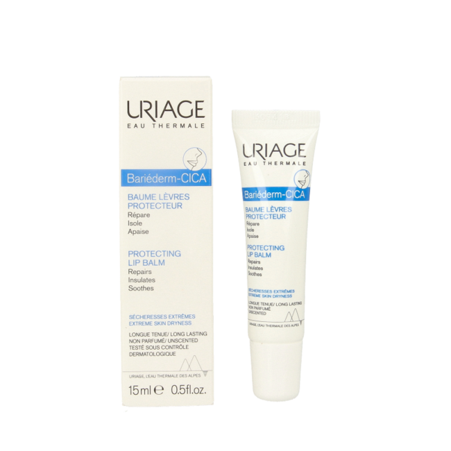 Uriage Bariederm Cica Lips 15 Millilitres