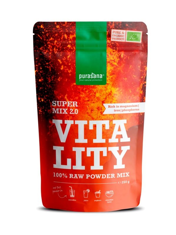 Purasana Vitality Mix 2.0 Vegan Bio - Energia & Benessere
