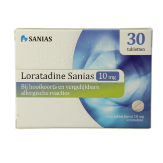 Sanias Sanias Loratadina 10 mg 30 comprimidos