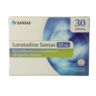 Sanias Sanias Loratadina 10mg 30 Comprimidos