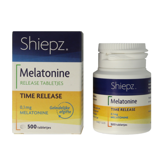 Shiepz Melatonin Time Release 500 Tabletten