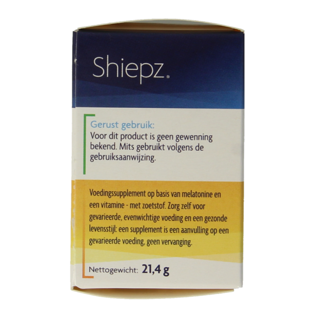 Shiepz Melatonine time release 500 comprimidos