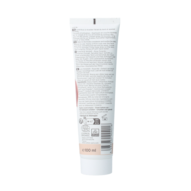 Rosa Tonerde Maske Aloe 100 Milliliter