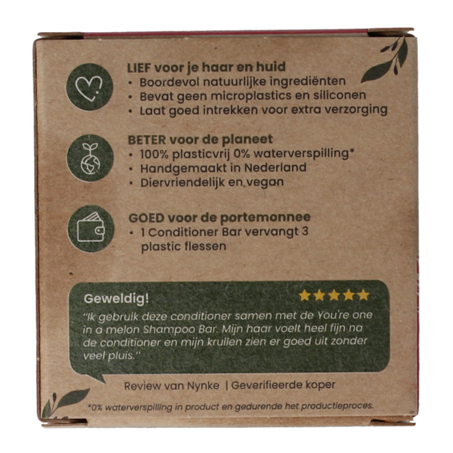 Happysoaps Acondicionador sólido Melon Power 65 gramos