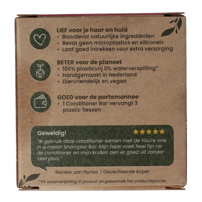 Happysoaps Odżywka w kostce Melon Power 65 Gramów