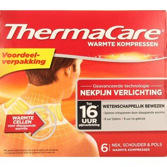 Thermacare Neck, Shoulder and Wrist Heat Wraps Promo Pack (6 Pieces)
