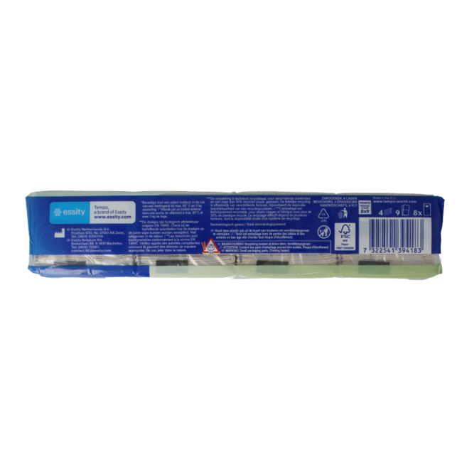 Natural & soft Taschentücher 8 × 9 Stück 8 Stück