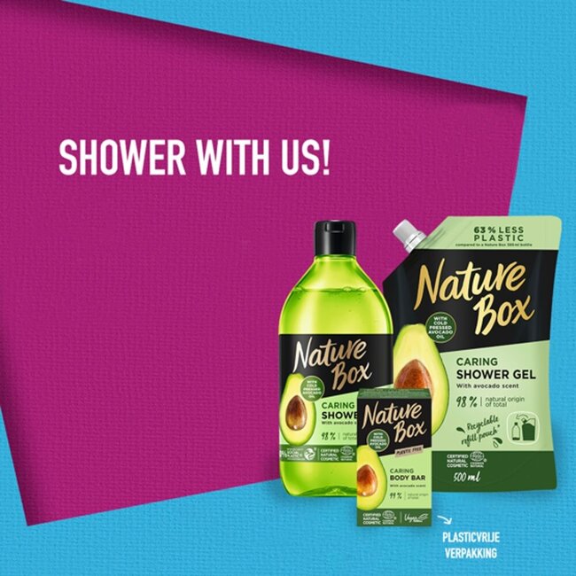 Nature Box Duschgel Avocado Nachfüllbeutel 500 ml